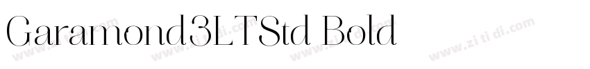 Garamond3LTStd Bold字体转换 Garamond3LTStd Bold字体转换